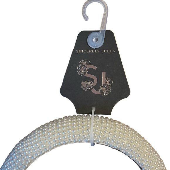 NWT Sincerely Jules Pearl Headband - Picture 2 of 3